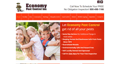 Desktop Screenshot of economypestcontrol.biz