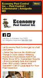 Mobile Screenshot of economypestcontrol.biz